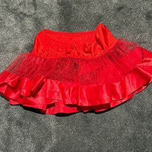 Sexy red tutu